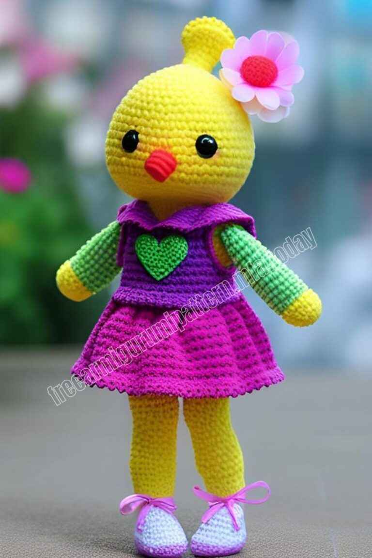 Amigurumi Yellow Chick Free Pattern-2 – Free Amigurumi Patterns