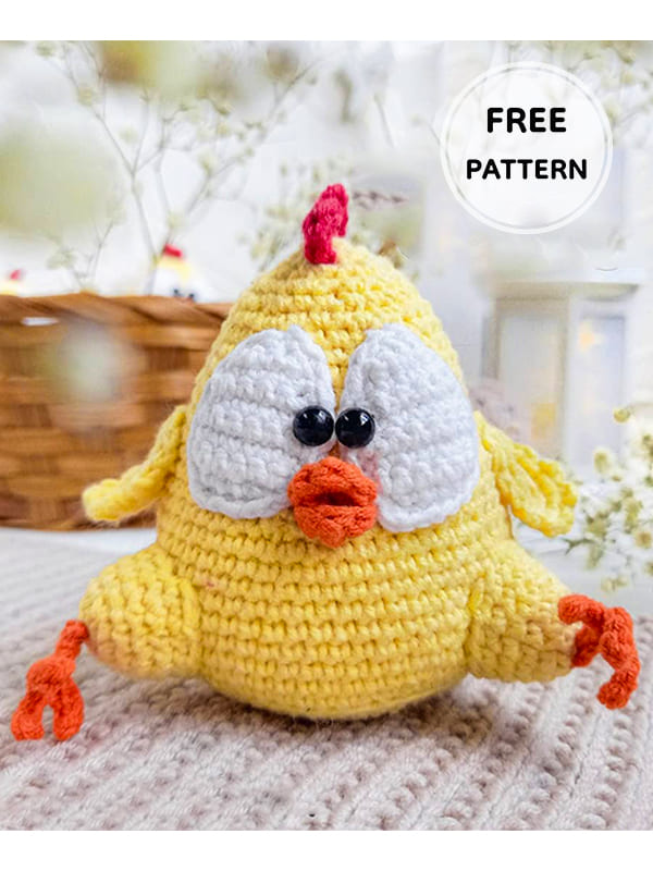 Amigurumi Yellow Chick Free Pattern-2