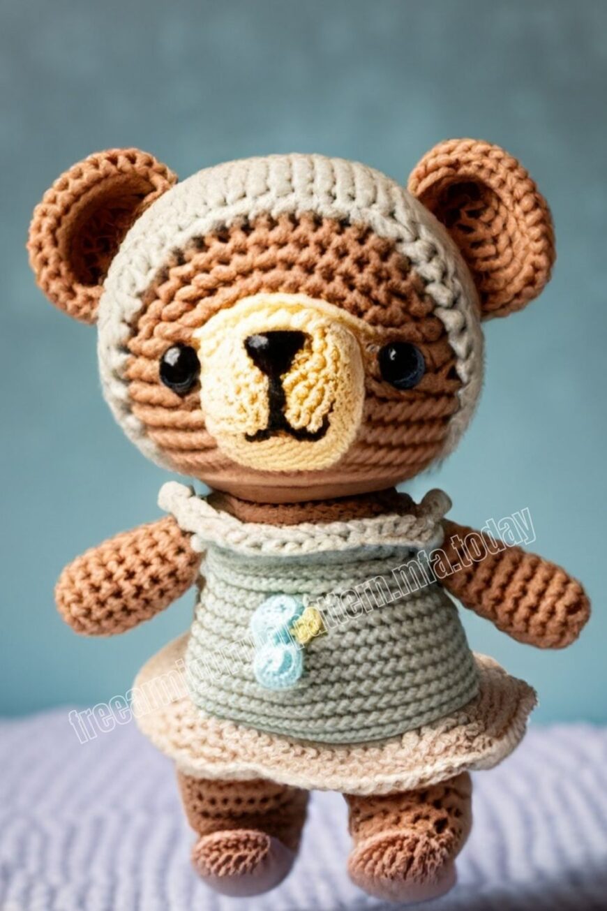 Amigurumi Baby Bear Mischa Free Pattern-6 – Free Amigurumi Patterns