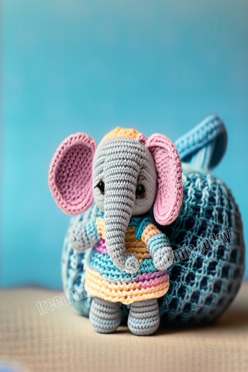Amigurumi Baby Elephant Free Pattern-4 – Free Amigurumi Patterns