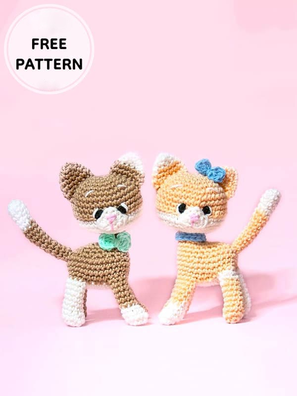 Amigurumi Candy Kitten Free Pattern-1