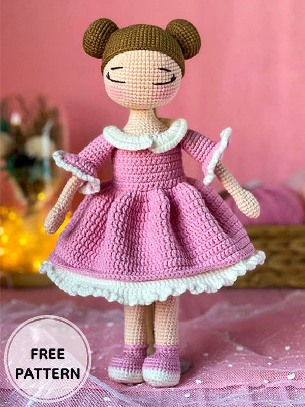 Amigurumi Doll Yuko Free Pattern-6