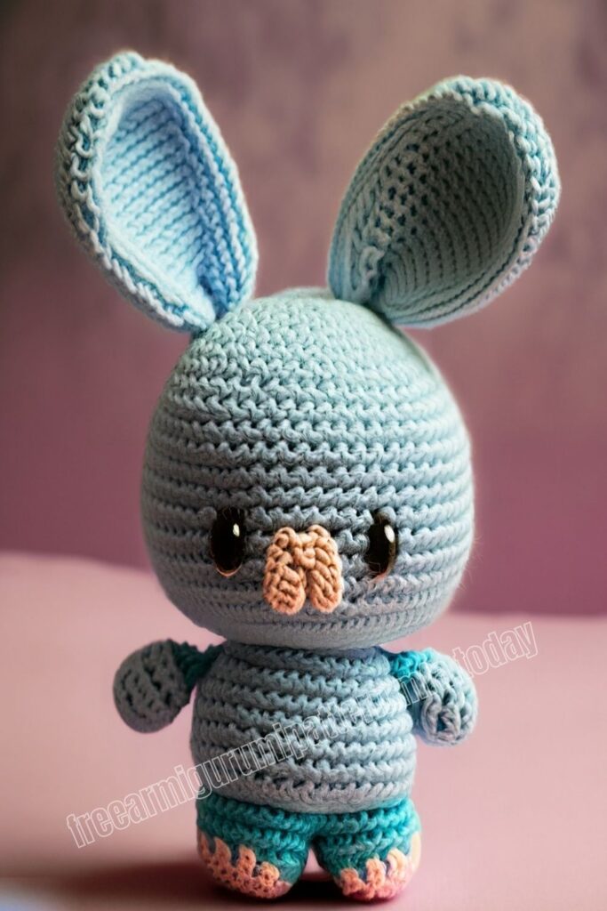 Easy Crochet Bunny 5 10