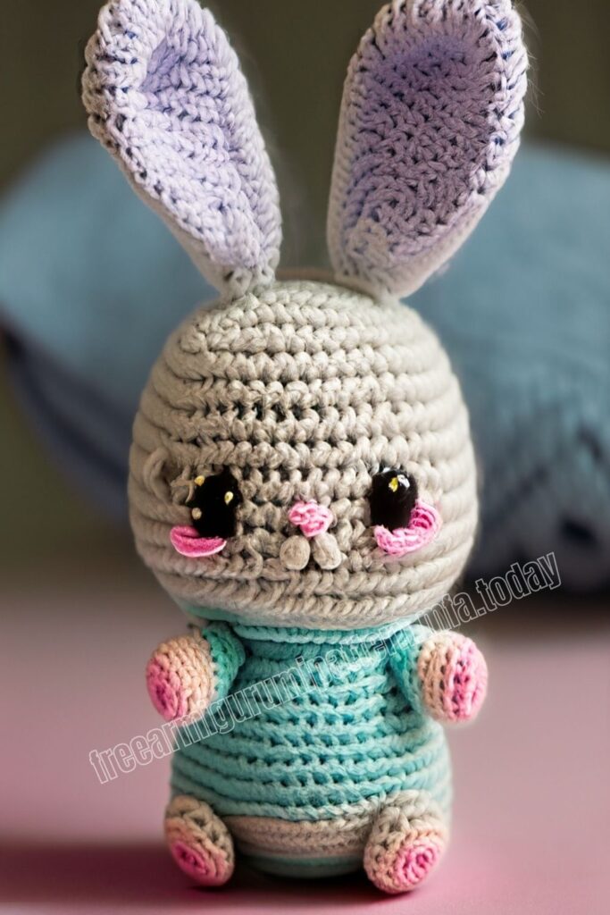 Easy Crochet Bunny 5 11