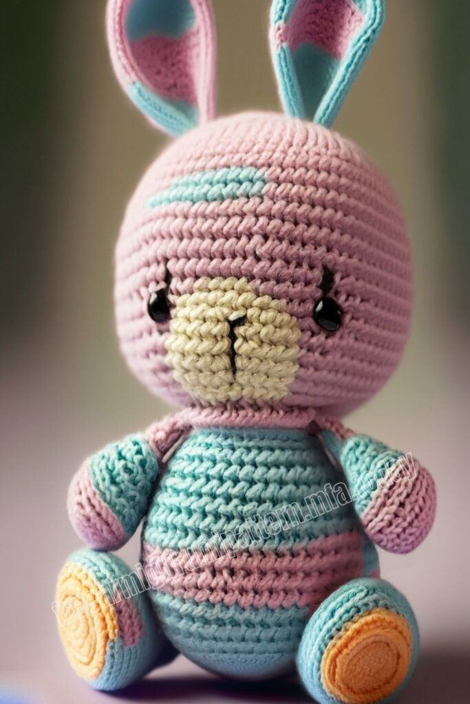Easy Crochet Bunny 5 2