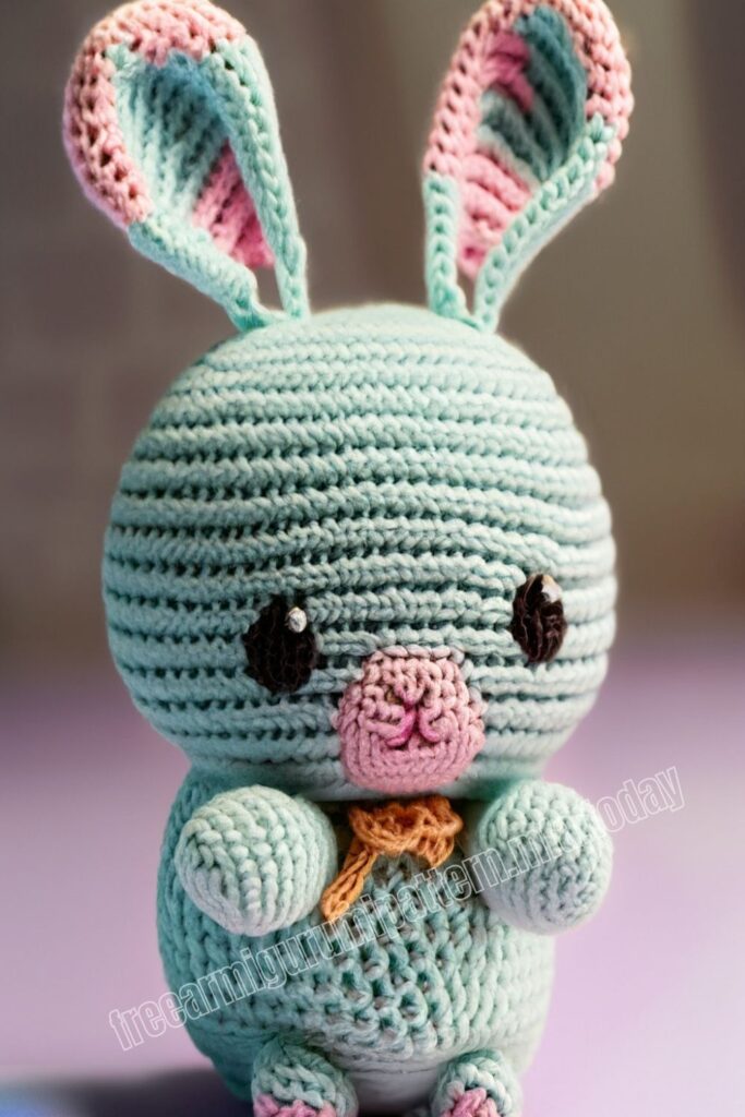 Easy Crochet Bunny 5 4