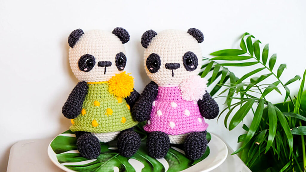 Amigurumi Little Panda Free Pattern-4