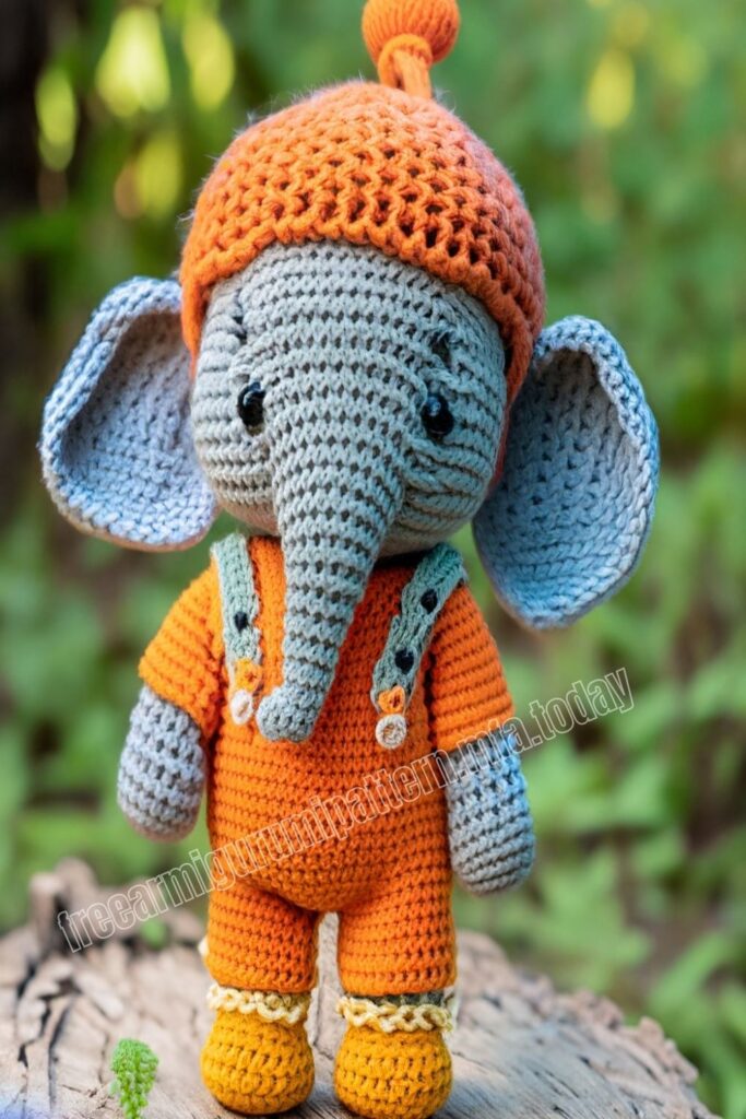 Plush Elephant Eleanor 4 1