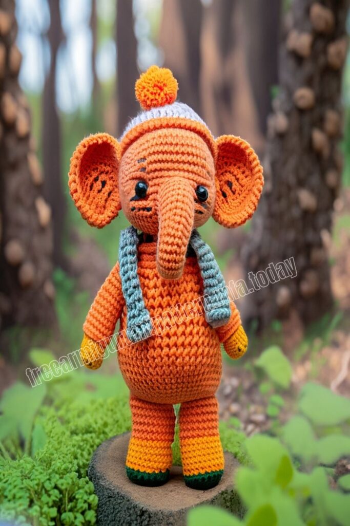 Plush Elephant Eleanor 4 7