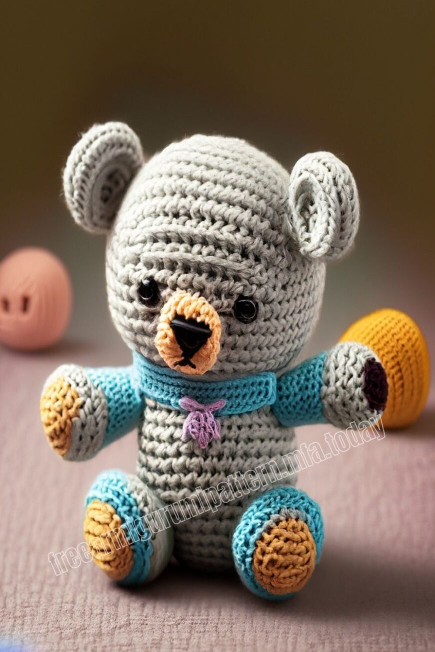 Amigurumi Pumpkin Bear Free Pattern-2 – Free Amigurumi Patterns