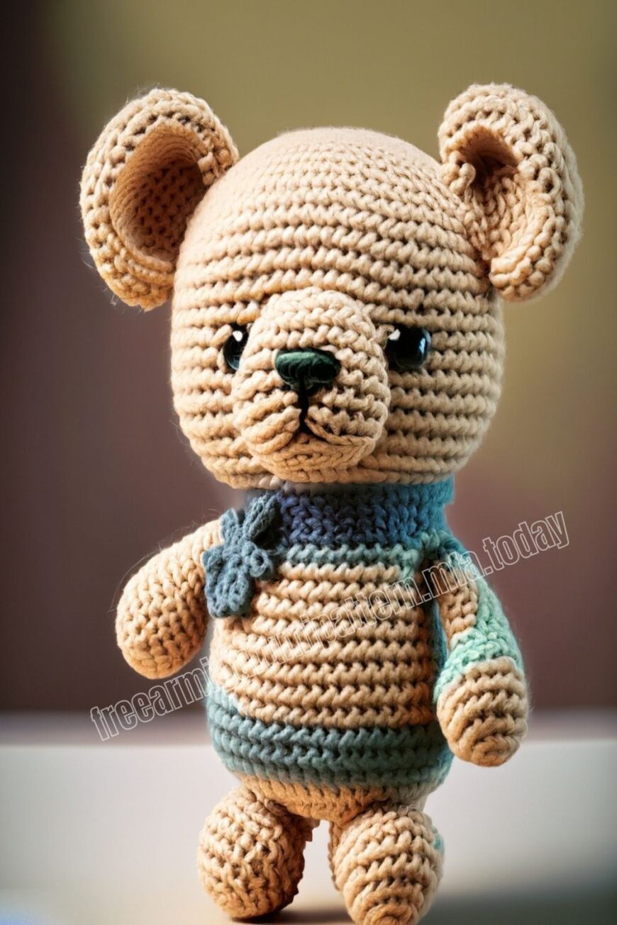 Amigurumi Pumpkin Bear Free Pattern-2 – Free Amigurumi Patterns
