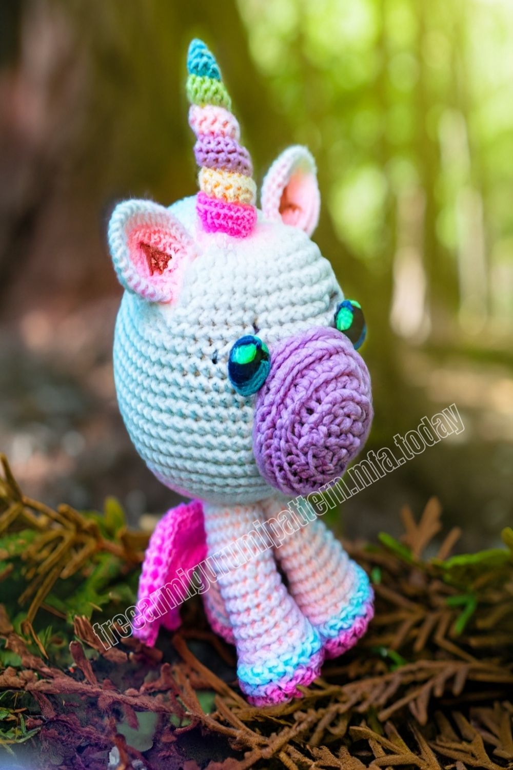 Amigurumi Unicorn Keychain Free Pattern-5 – Free Amigurumi Patterns