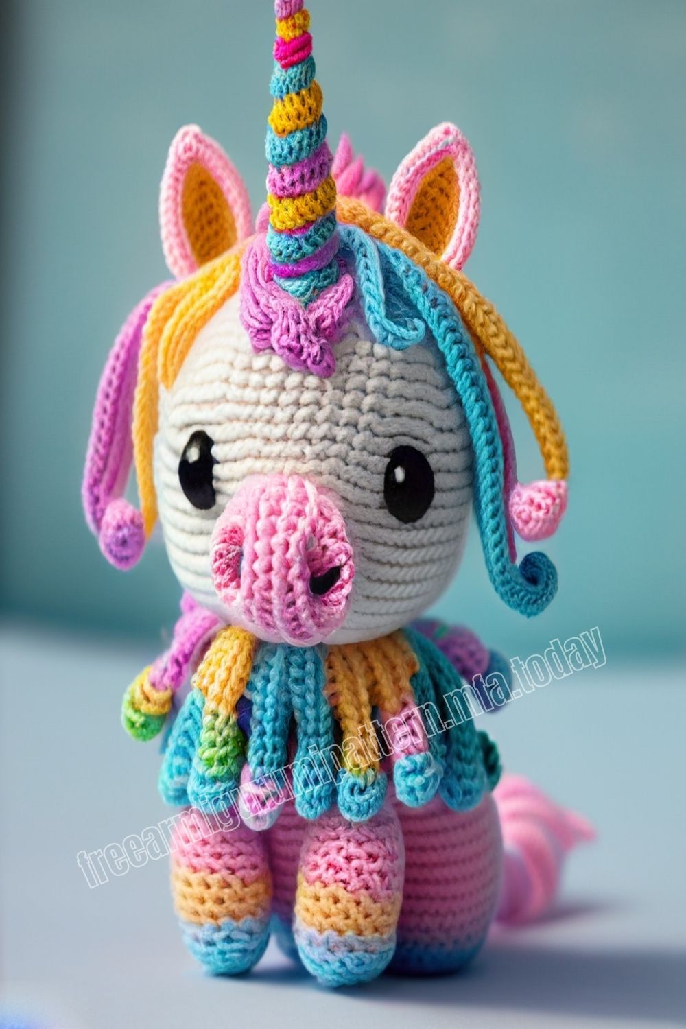 Amigurumi Unicorn Leela Free Pattern-1 – Free Amigurumi Patterns