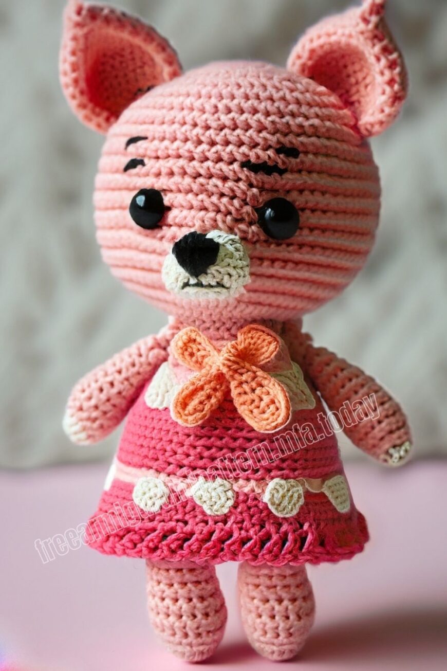 Amigurumi Baby Fox Free Pattern-4 – Free Amigurumi Patterns