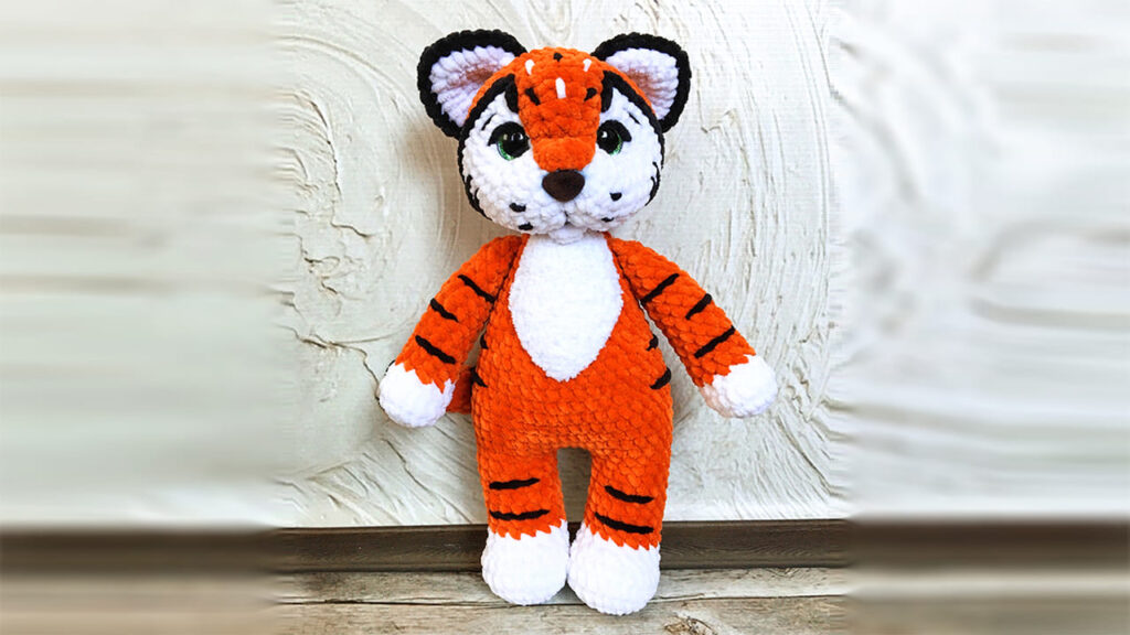 Amigurumi Baby Tiger Free Pattern-3
