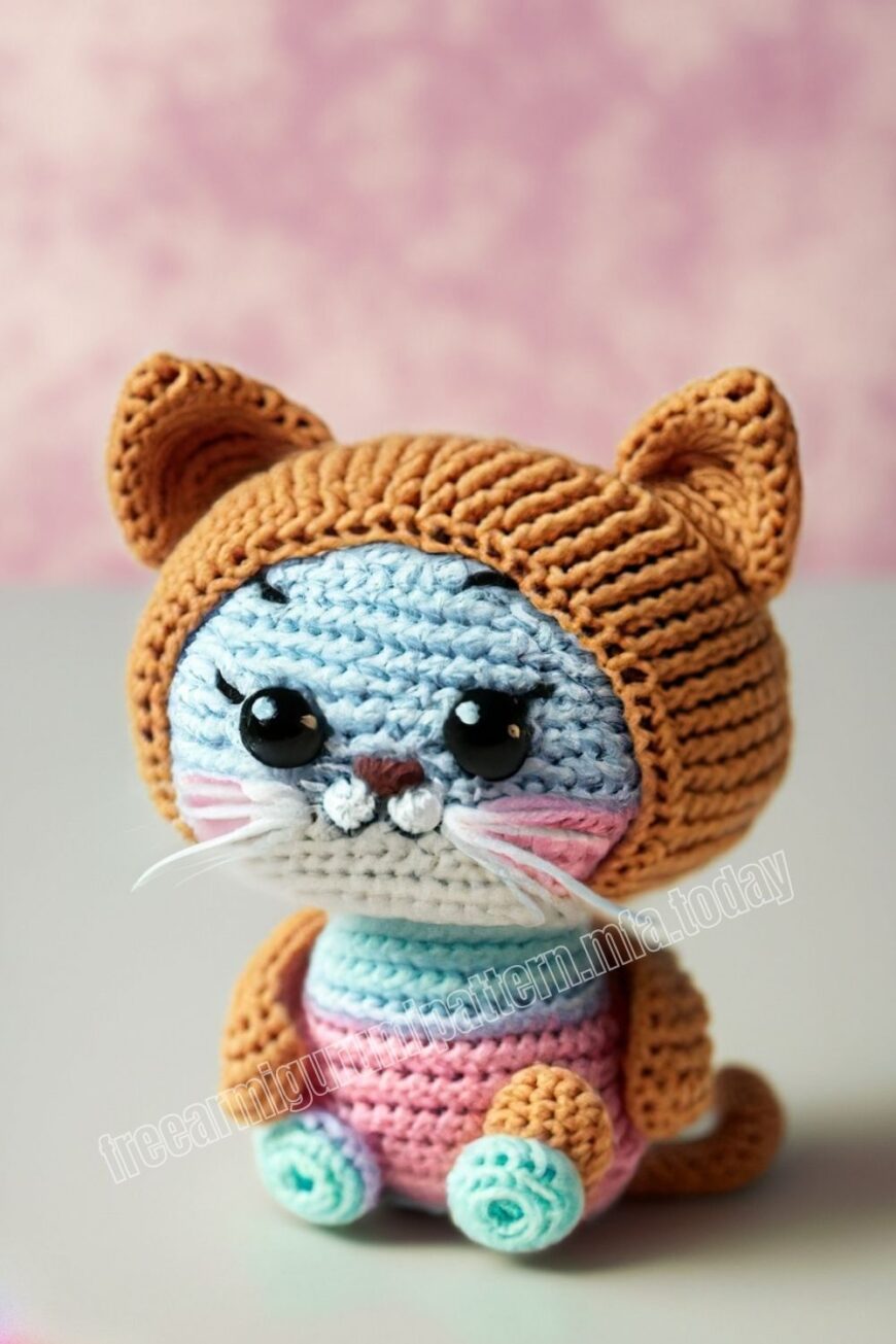 Amigurumi Cat Mermaid Free Pattern-5 – Free Amigurumi Patterns