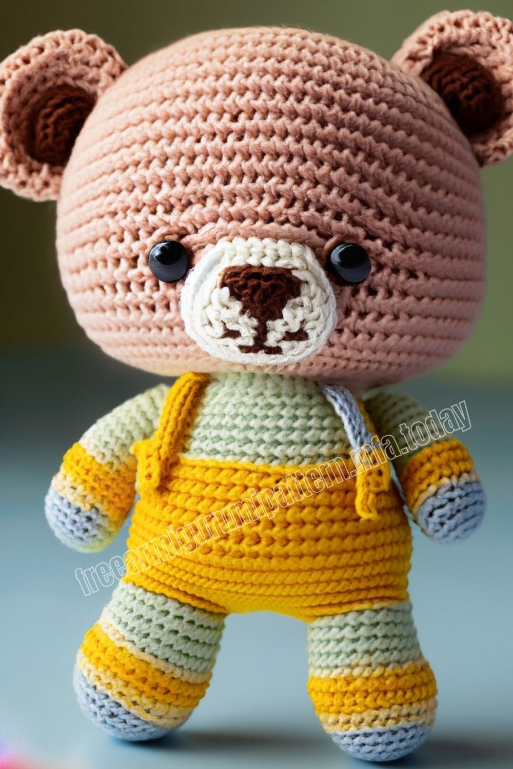 Amigurumi Sleepy Baby Bear Free Pattern-4 – Free Amigurumi Patterns