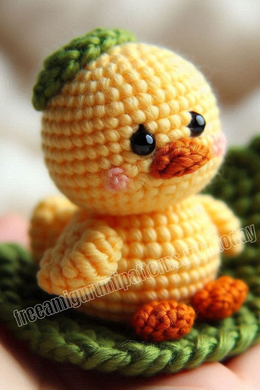 Amigurumi Clovis the Duck Free Pattern-1 – Free Amigurumi Patterns