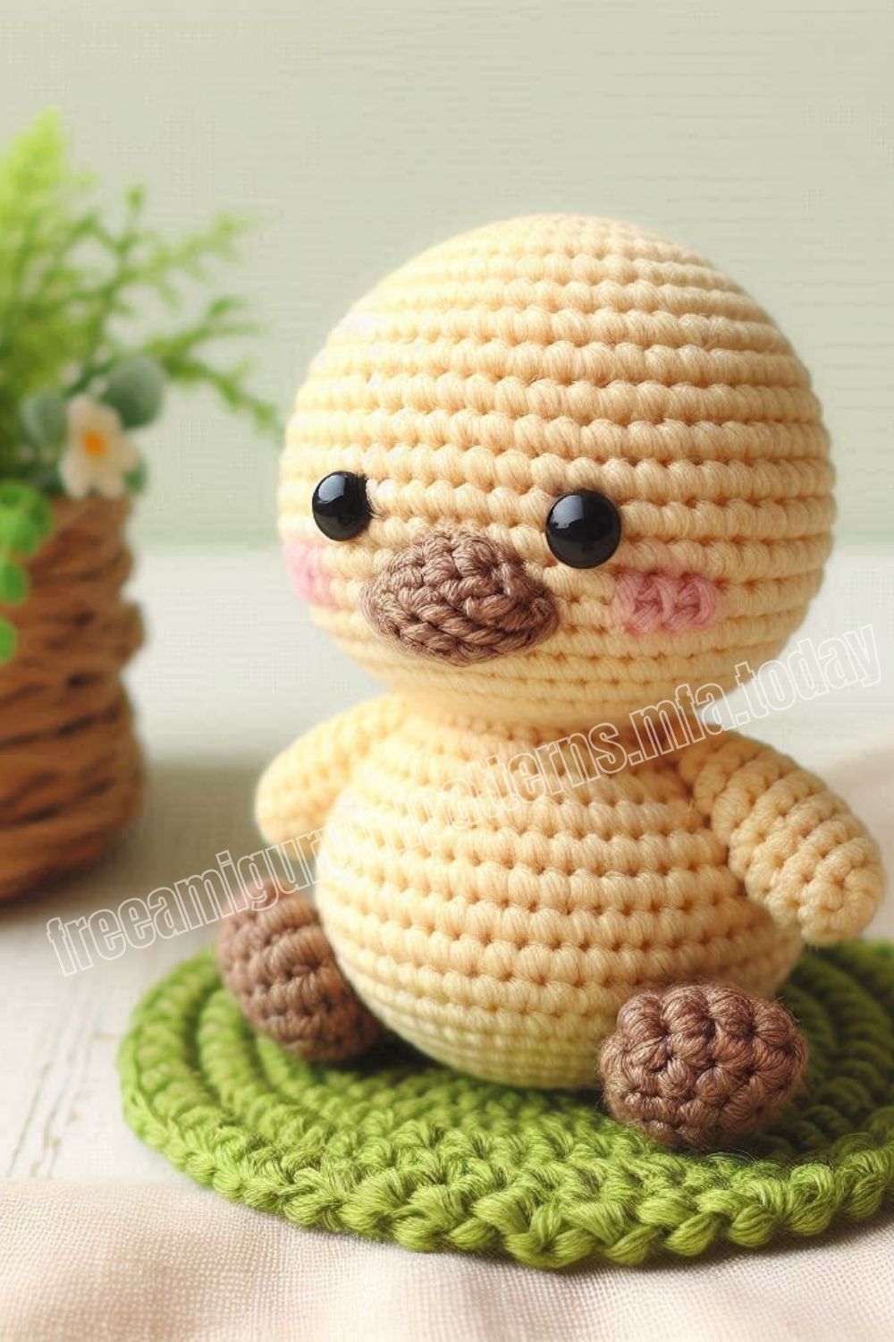 Amigurumi Clovis the Duck Free Pattern-1 – Free Amigurumi Patterns