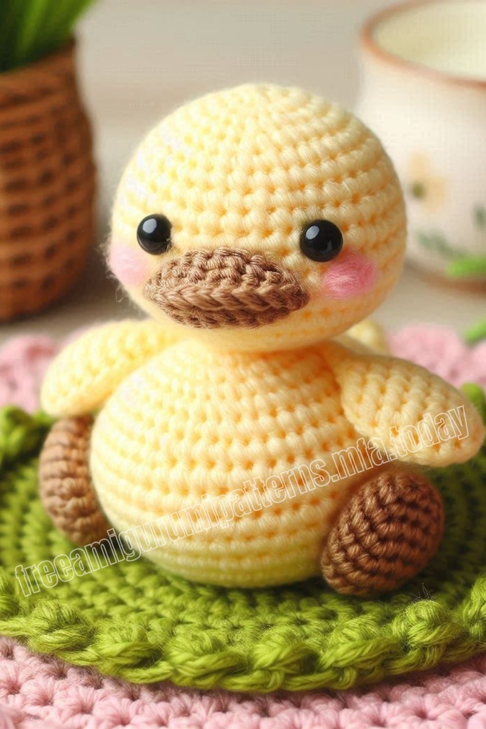 Amigurumi Clovis the Duck Free Pattern-1 – Free Amigurumi Patterns