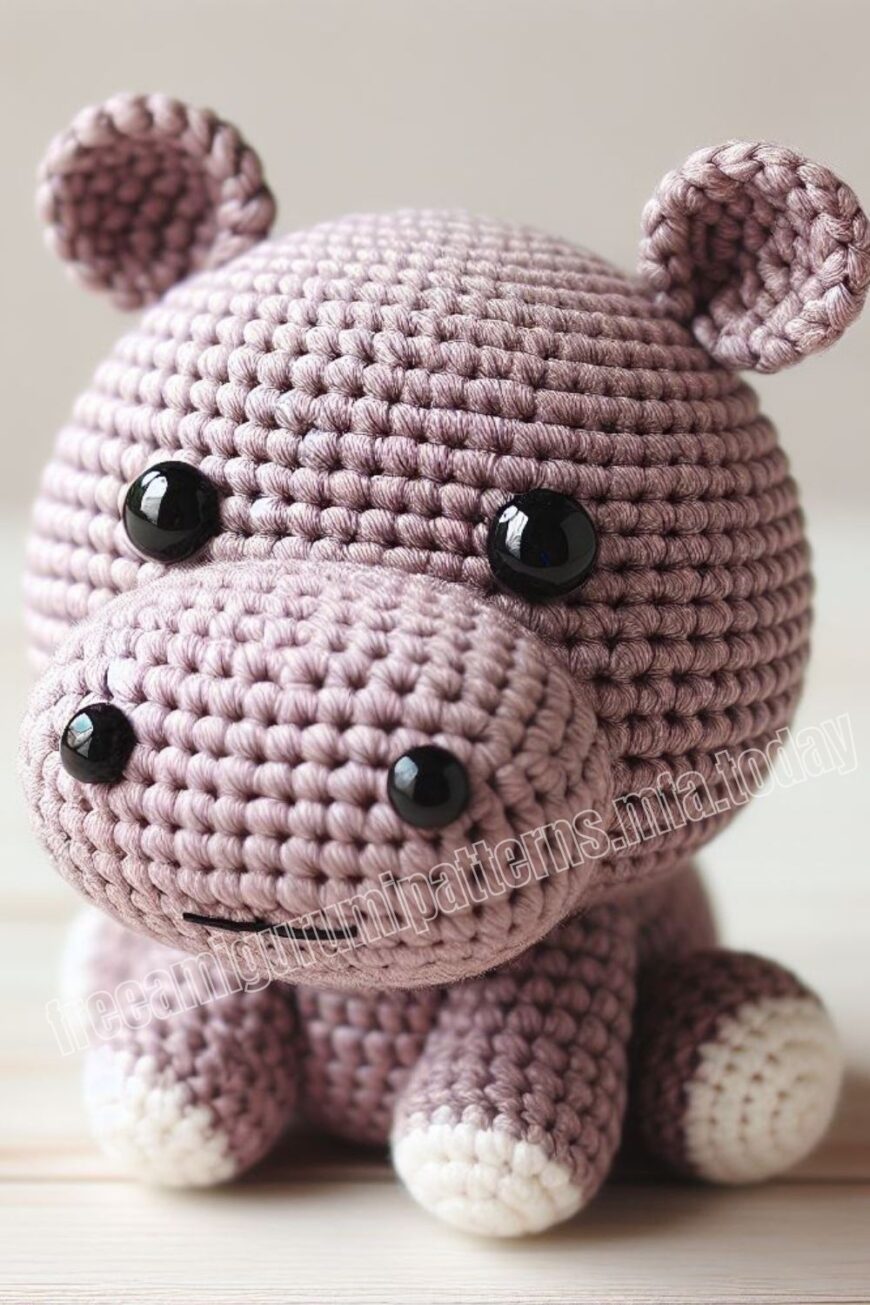 Amigurumi Crochet Hippo Free Pattern-1 – Free Amigurumi Patterns
