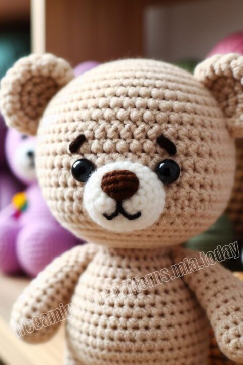 Amigurumi Plush Teddy Bear Free Pattern-1 – Free Amigurumi Patterns