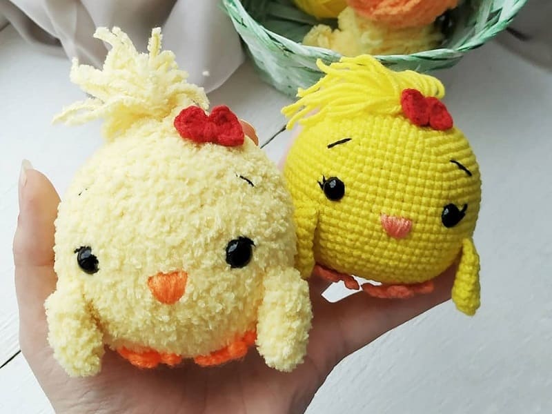 Amigurumi Easter Chick Free Pattern-3