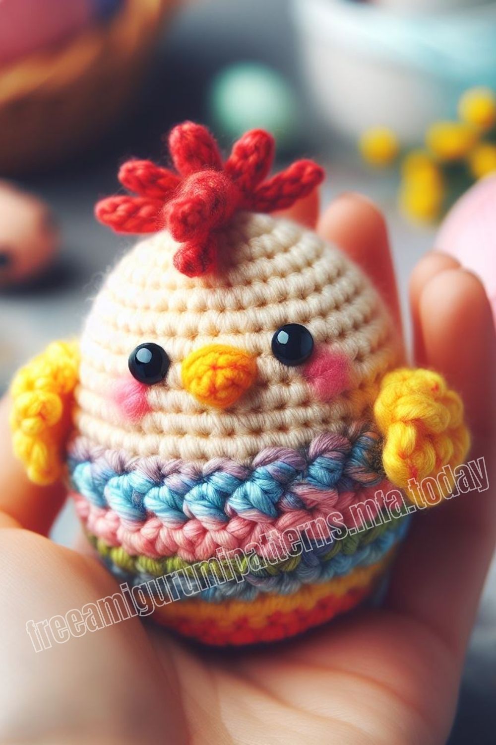 Amigurumi Easter Chicken Free Pattern-2 – Free Amigurumi Patterns