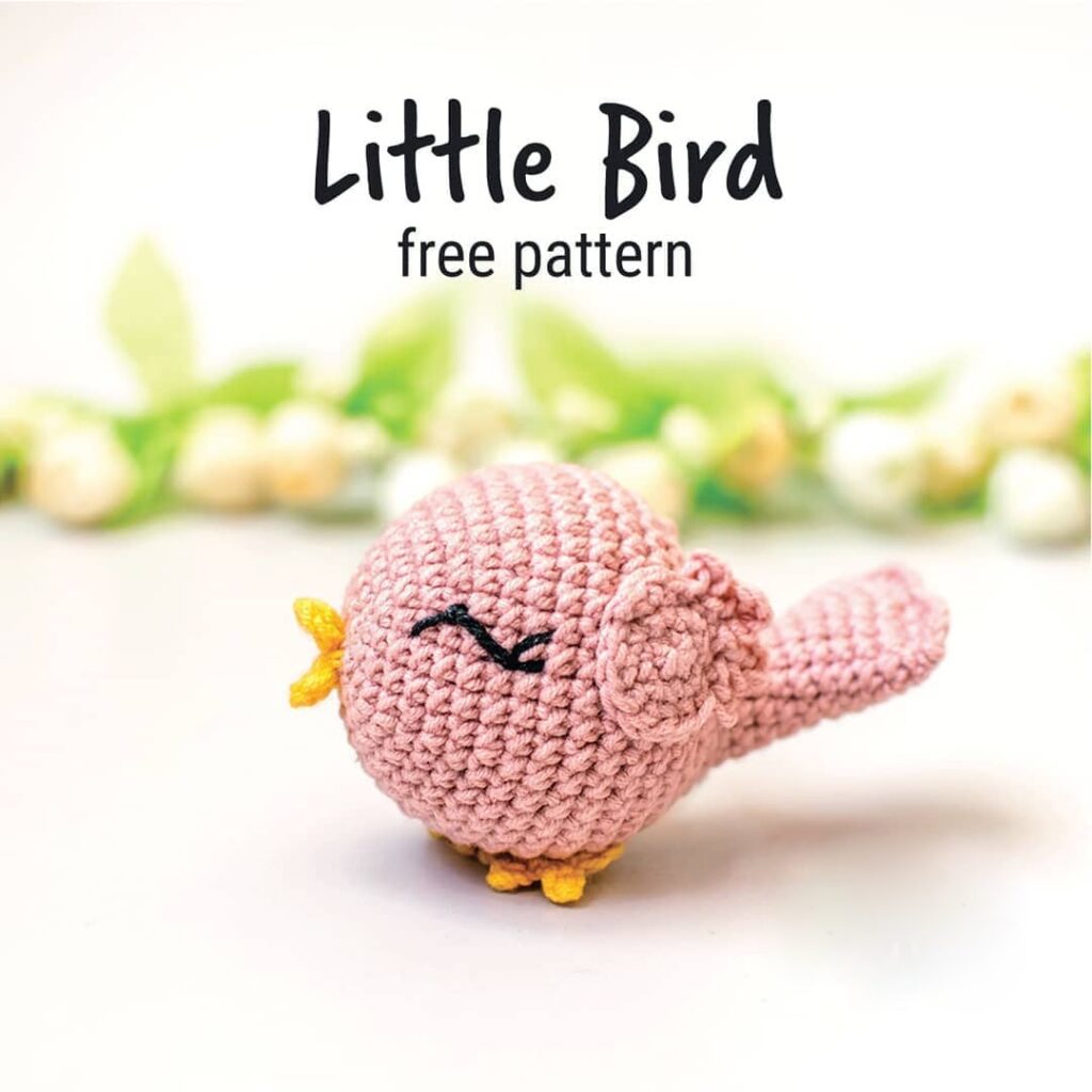 Amigurumi Little Bird Free Pattern-1