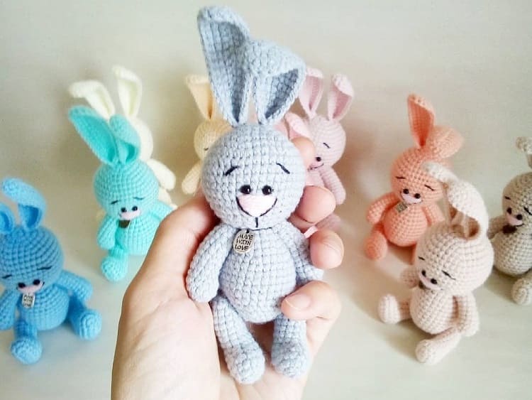 Amigurumi Little Bunny Free Pattern-4