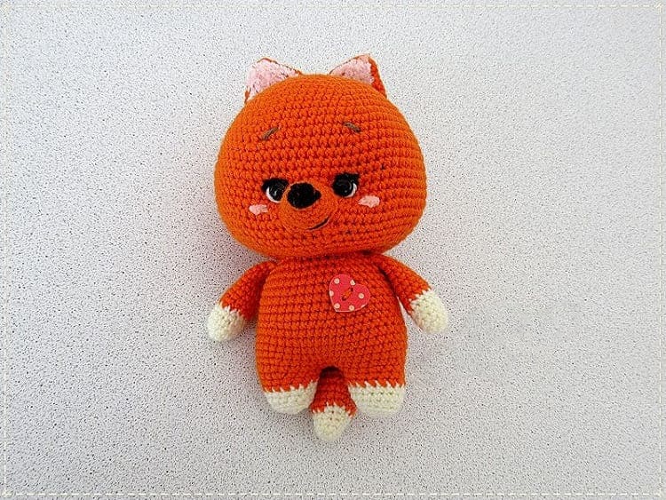 Amigurumi Little Fox Free Pattern-2