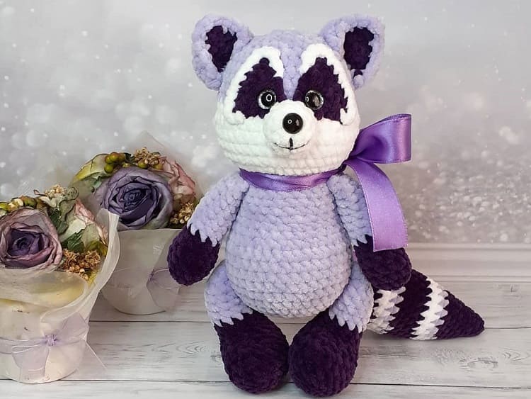 Amigurumi Plush Raccoon Free Pattern-1