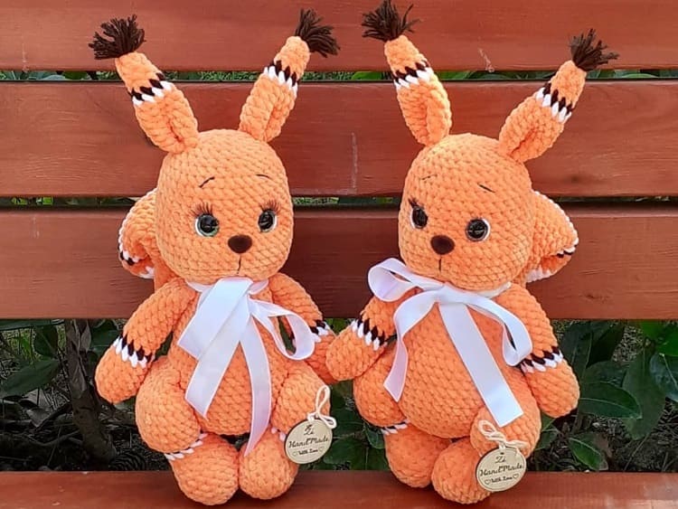 Amigurumi Plush Squirrel Free Pattern-2