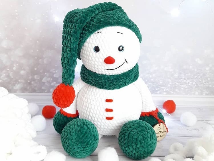 Amigurumi Snowman Free Pattern-1