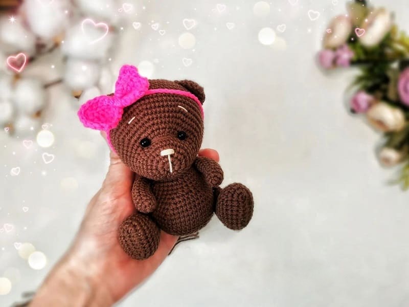 Amigurumi Sweet Little Bear Free Pattern-2