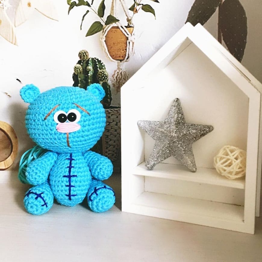 Amigurumi Sweet Little Bear Free Pattern-3