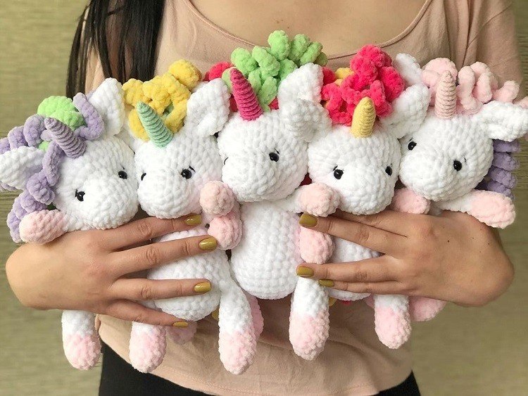 Amigurumi Unicorn Toy Free Pattern-1