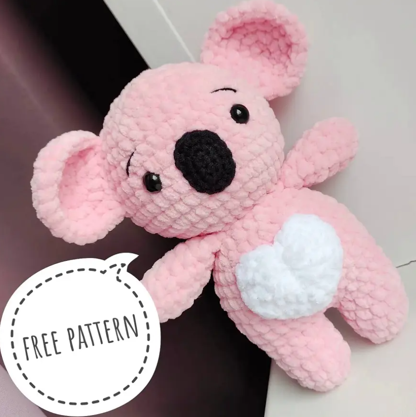 Amigurumi Crochet Koala Free Pattern-2