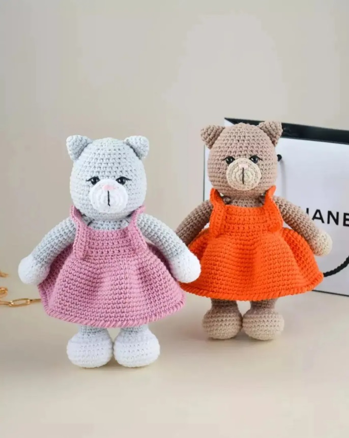 Amigurumi Gracie the Kitty Free Pattern-3