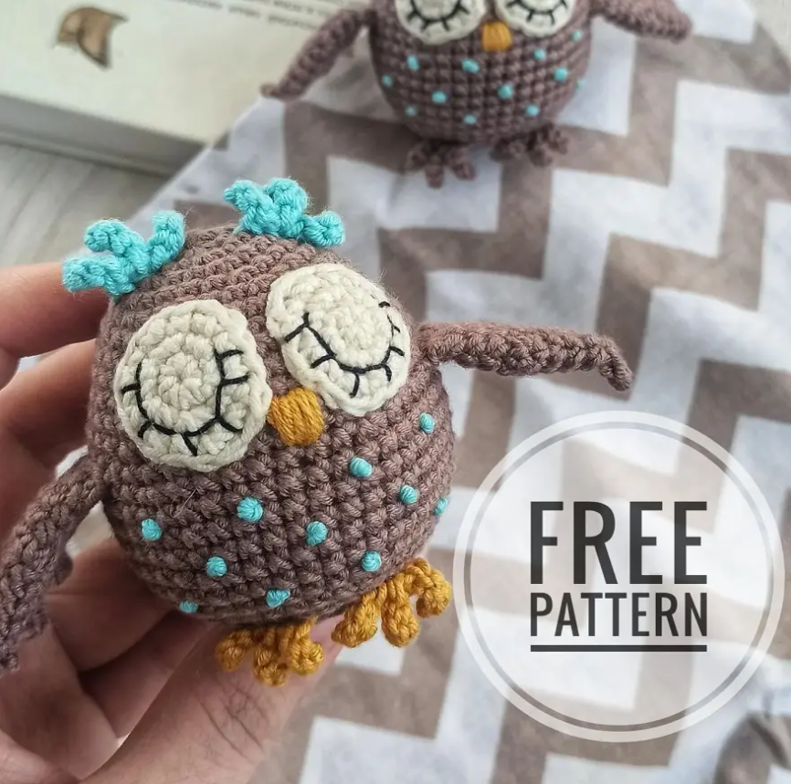 Amigurumi Little Owl Free Pattern-2