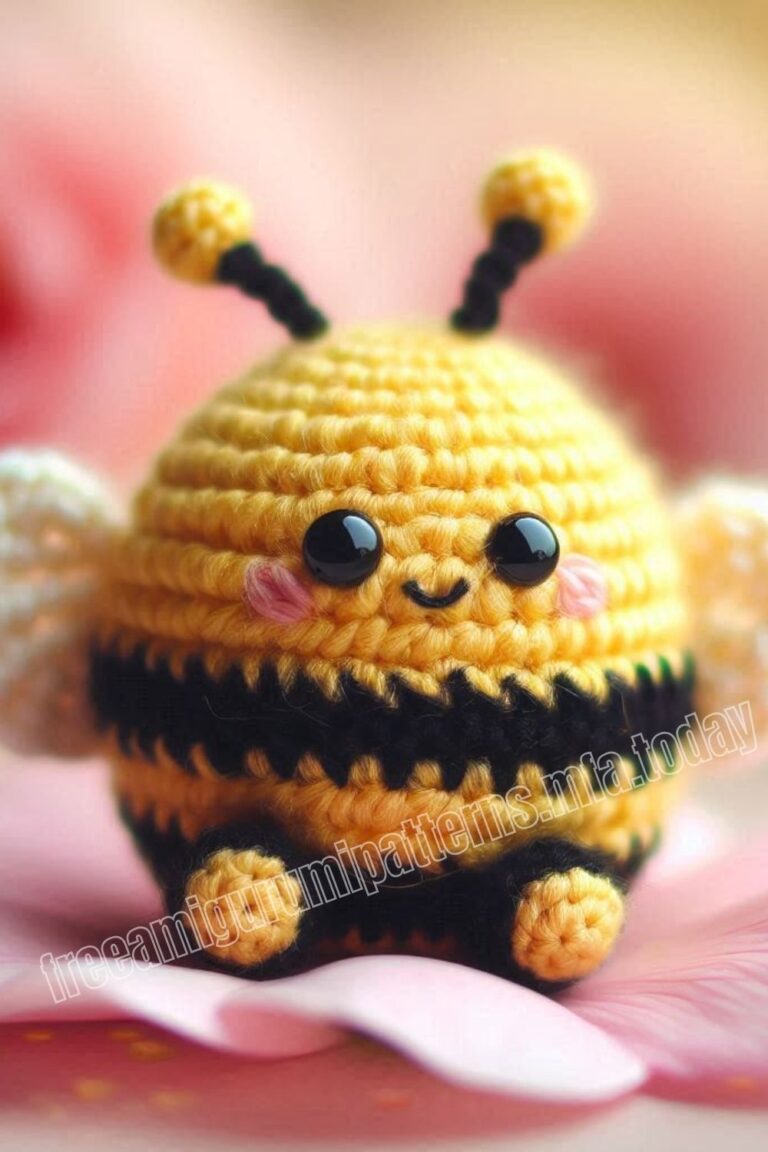 Amigurumi Spring Bee Free Pattern-1 – Free Amigurumi Patterns