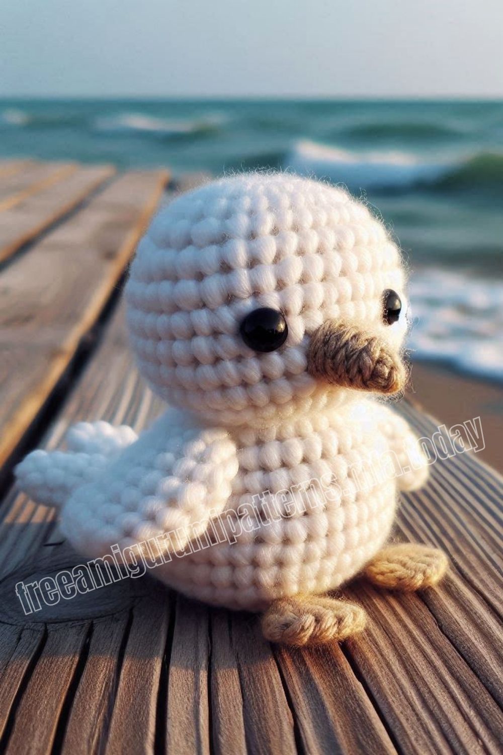Interlocking Seagull Pattern Amigurumi Crochet Seagull Free Pattern-1 – Free Amigurumi Patterns