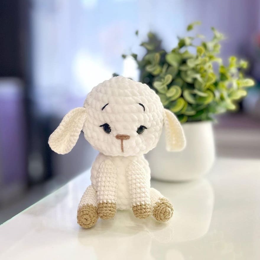 Amigurumi Cute Lamb Free Pattern-2