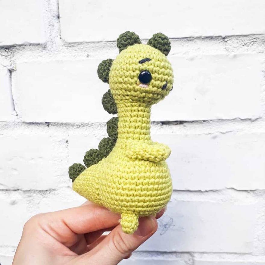 Amigurumi Little Dinosaur Free Pattern-2