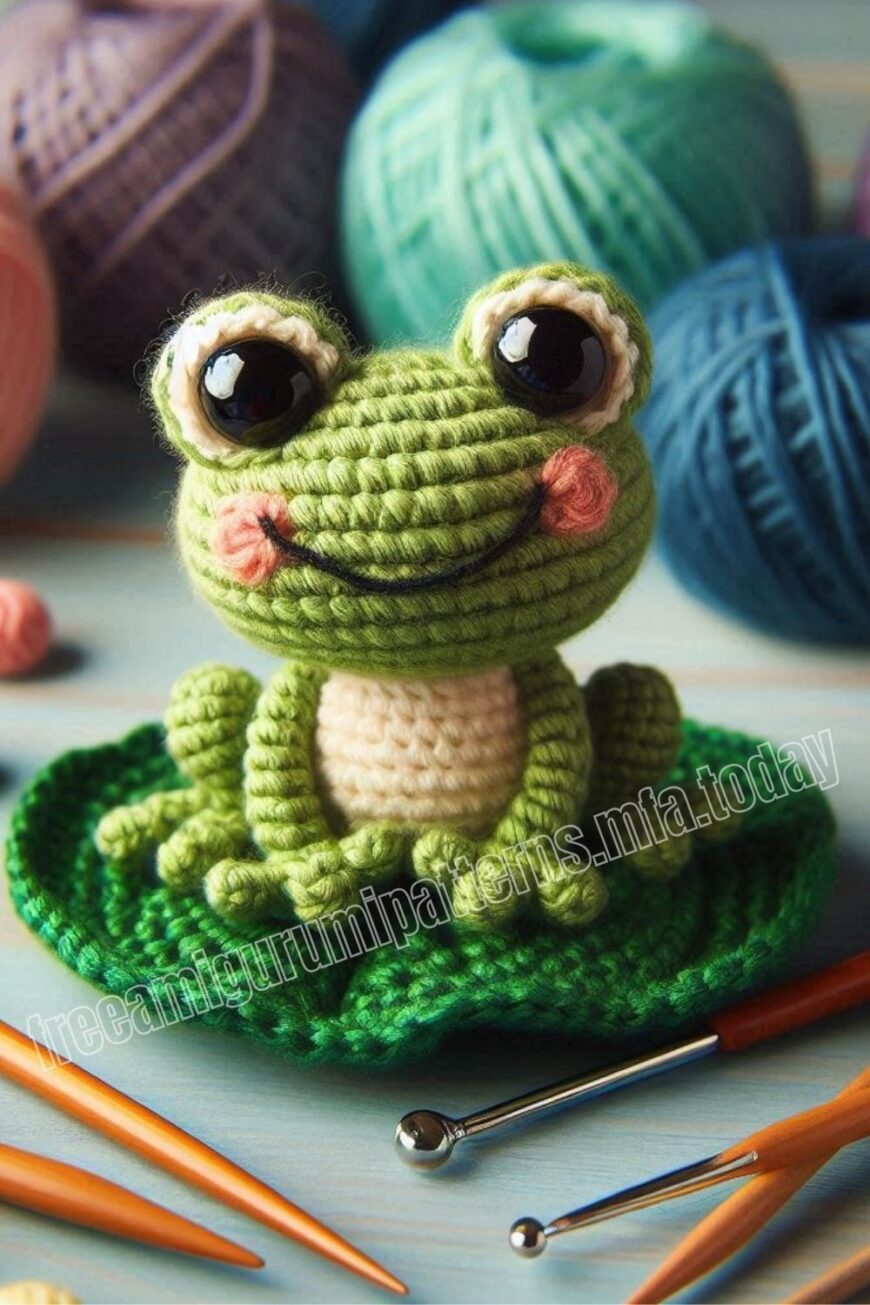 Amigurumi Little Frog Free Pattern-2 – Free Amigurumi Patterns