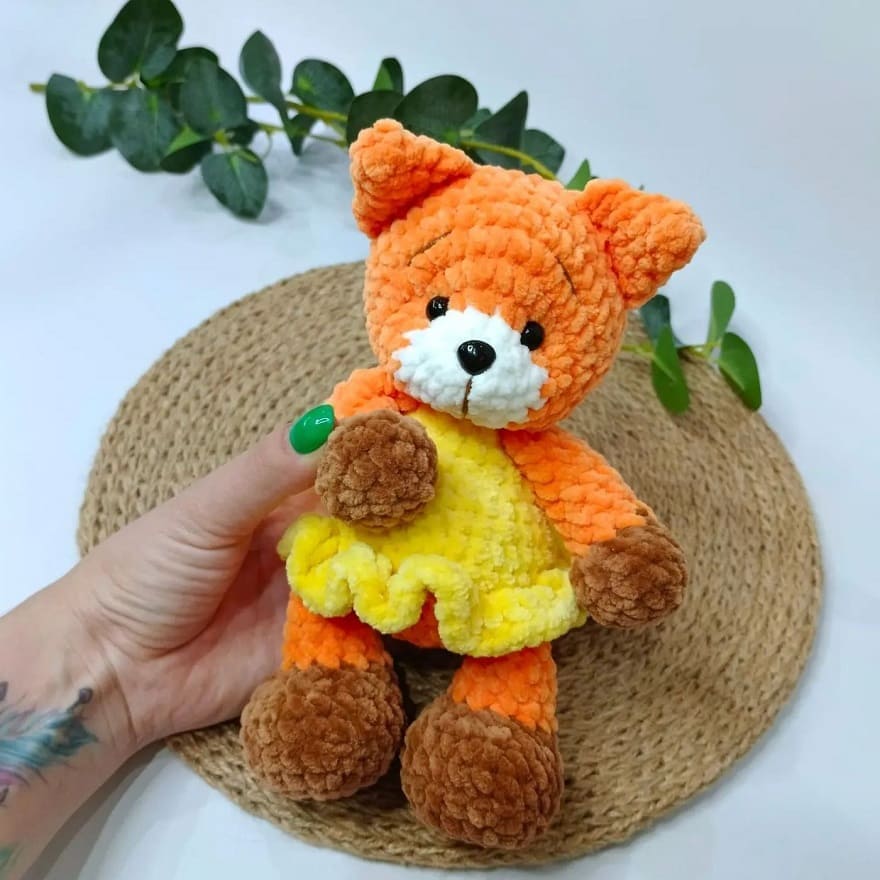 Amigurumi Plush Fox Free Pattern-2