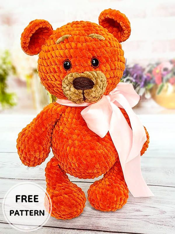 Amigurumi Plush Teddy Bear Free Pattern-4