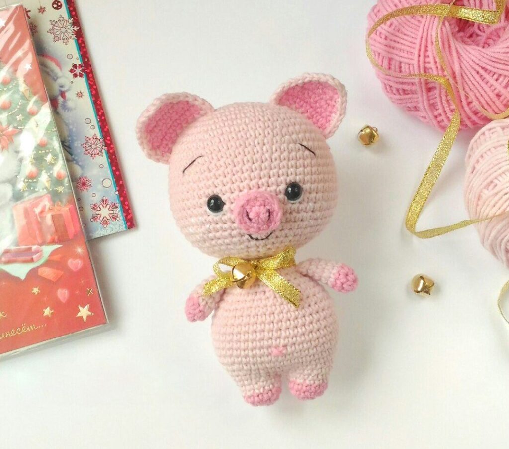 Amigurumi Sweet Pig Free Pattern-2