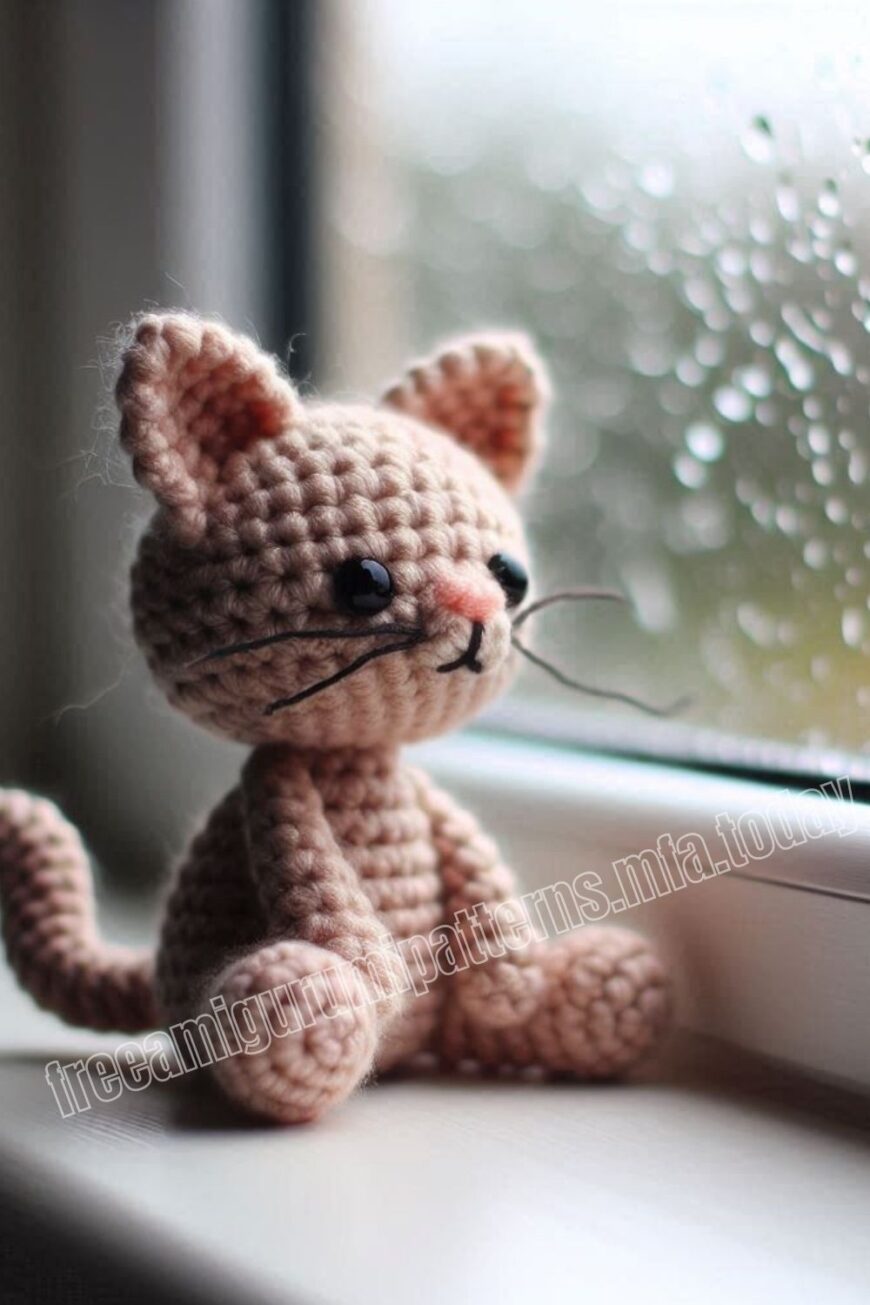 Amigurumi Valentine Little Cat Free Pattern-2 – Free Amigurumi Patterns