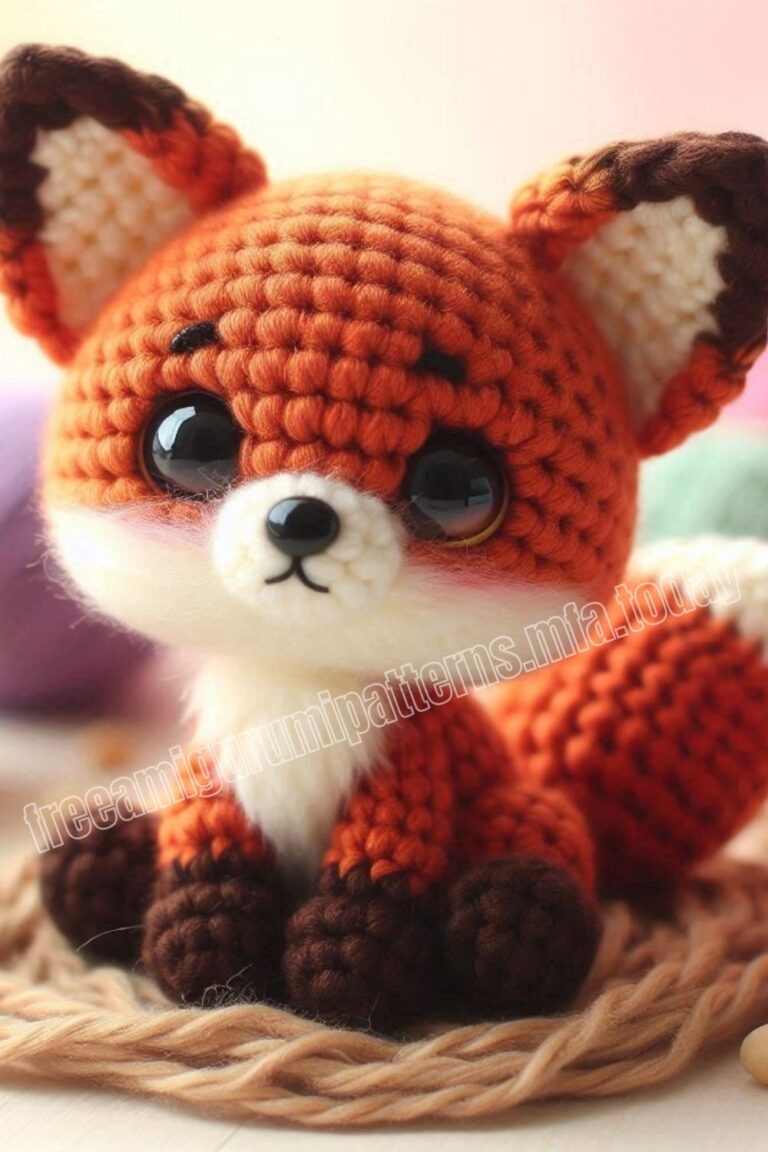 Amigurumi Crochet Fox Free Pattern-1 – Free Amigurumi Patterns